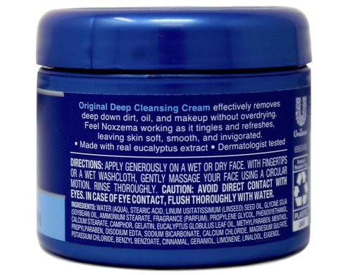 Noxzema Original Deep Cleansing Cream - 2 oz | Pack of 4 for Radiant Skin