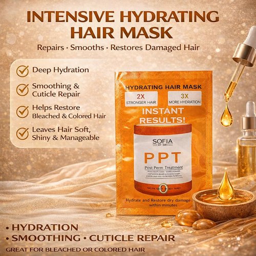 Sofia Professional PPT Post Perm Treatment Hydrating Hair Mask 16.9 fl oz
