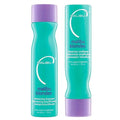 Malibu C Blondes Enhancing Shampoo & Conditioner Set | Moisturizing Purple Formula for Blonde Hair - 9 oz