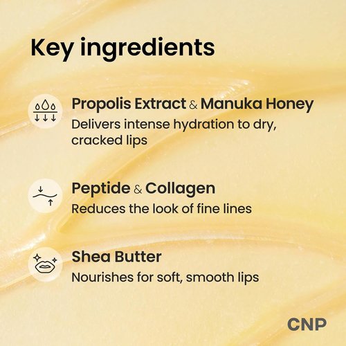CNP Honey Lip Butter - Hydrating Propolis Lip Balm & Mask for 12hr Moisture | 0.5 fl. oz.