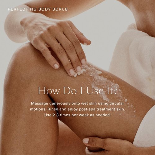 Oak Essentials Perfecting Body Scrub - Gentle Sugar Exfoliator for Smoother, Softer Skin | 7.1 Oz