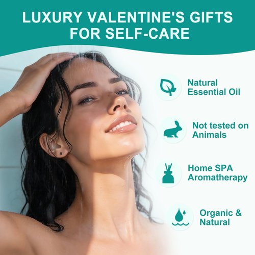 Shower Steamers Aromatherapy - 18 Pack Birthday Gifts for Women Men, Eucalyptus for Shower, Nasal Relief, Self Care Spa Gifts for Women - Eucalyptus & Mint, Valentines Day Gifts for Her Him Wife pcs