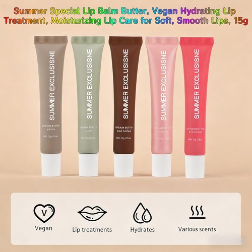 Skiennix Pink Guava Tinted Lip Butter Balm - Moisturizing & Nourishing Care for Smooth Lips | 2PC Set