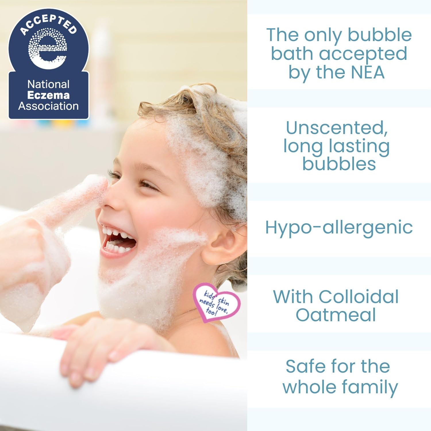TruKid Bubble Podz | Gentle Bubble Bath for Kids & Toddlers - Eczema-Friendly, pH Balanced, 24 Podz