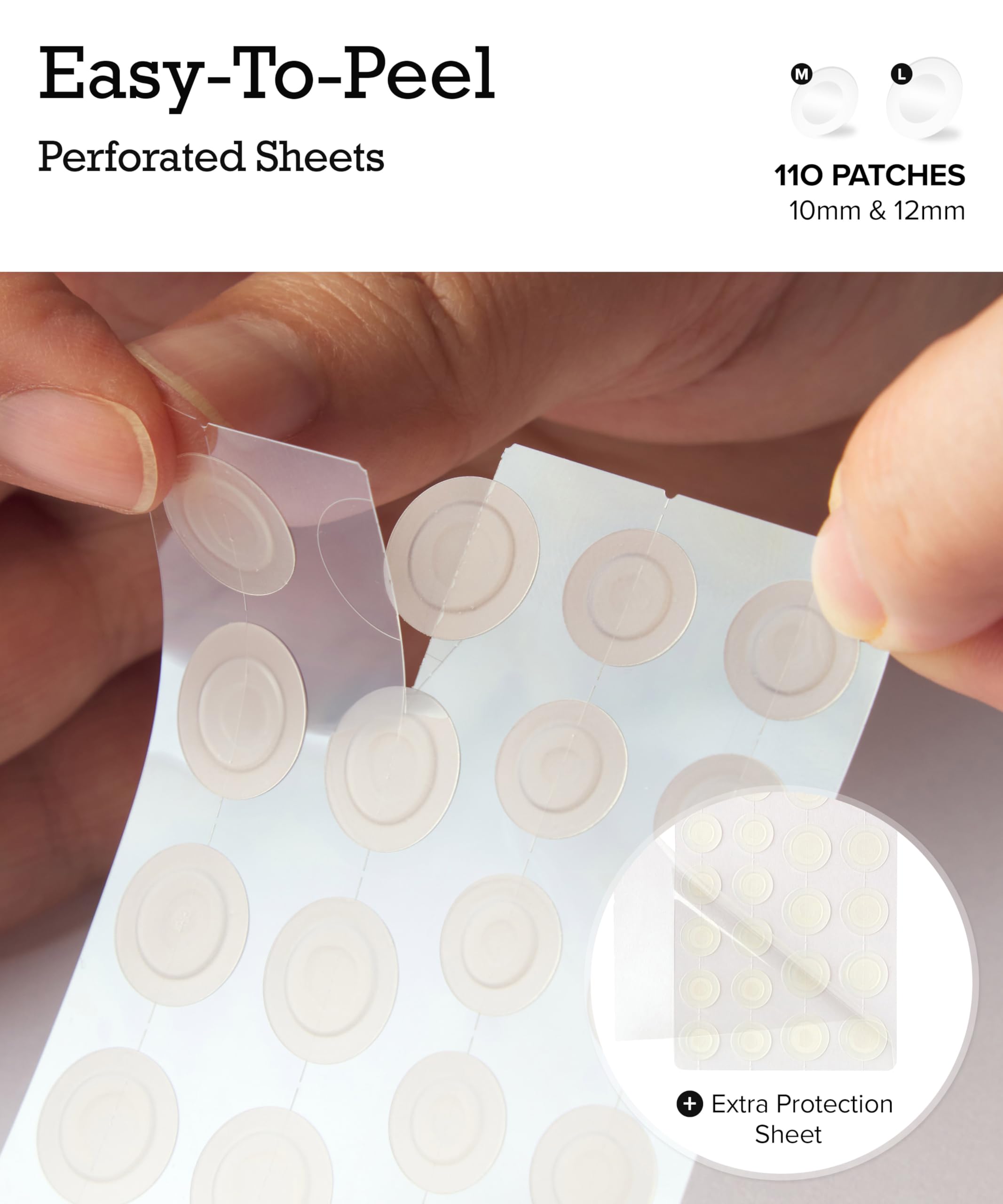 Zit Patches for Face - Invisible Spot Clear Pimple Patches - Fast Acting Thin Hydrocolloid Acne Dots Breakouts Treatment - Stickers Blemish Cover for Makeup Tea Tree, CICA, Madecassoside Waterproof