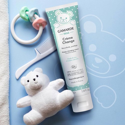 Gamarde Baby Change Cream - Soothing Diaper Rash Cream for Delicate Skin - 3.52 oz