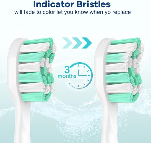 Aoremon Replacement Brush Heads - Compatible with Philips Sonicare C2/C1 - 10 Pack for Superior Cleaning
