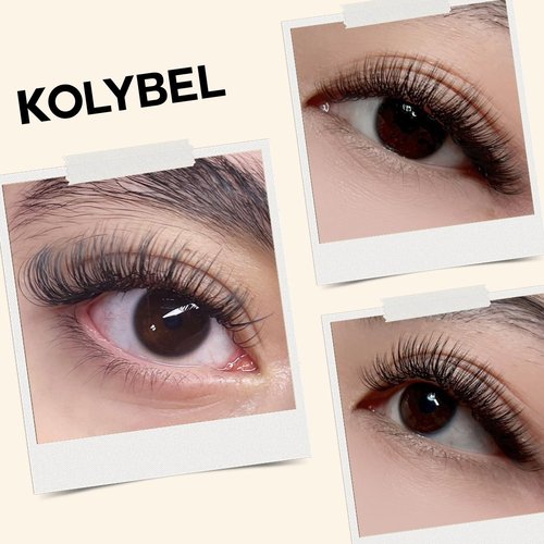 KOLYBEL U Eyelash Extension 2D UU Lash Extensions 0.07 D Curl Handwoven U Shaped Lash Easy Fan 8-15mm Russian Volume Crisscross Eyelashes Extension(2D UU-0.07-D-8-15mm)