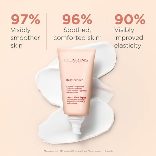 Clarins Tonic Body Treatment Oil & Stretch Mark Expert Bundle | Firming Oil & Cream | Natural Plant Extracts | All Skin Types
