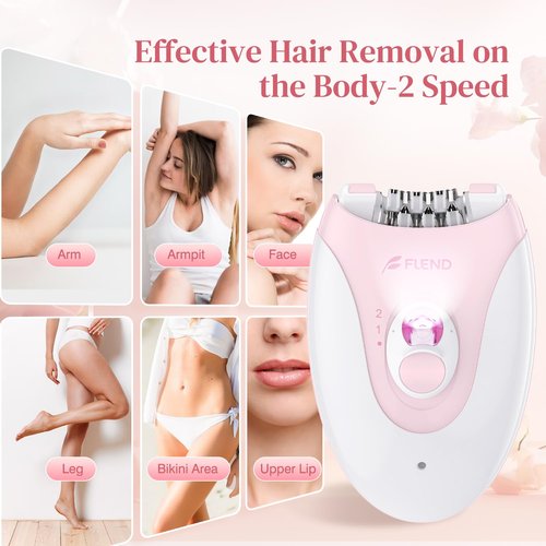 Epilator,Epilator for Women,Facial Hair Removal for Women Rechargeable,2 Speeds Hair Removal Device with 36 Tweezers,Hair Removal Device Legs/Face/Bikini/Arms,Epilator for face Smooth Skin
