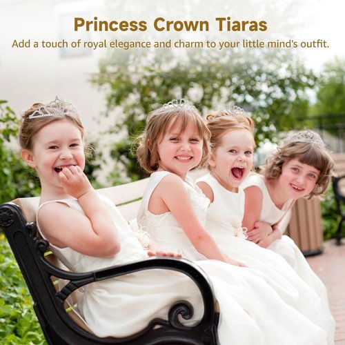 30 Pcs Tiaras Crowns Headbands for Women Girls, Silver Princess Tiara Bulk, Tiaras Rapunzel Crowns for Wedding Birthday Crystal Tiara for Prom, Bride, Pageant, Halloween