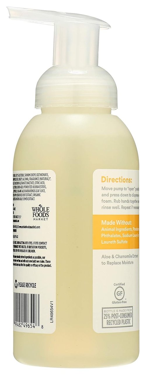 365 by Whole Foods Market - Foaming Hand Soap Satsuma Eucalyptus | 12 Fl Oz (Pack of 2)