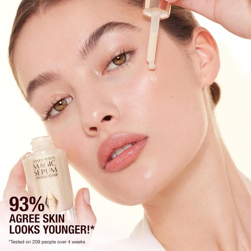 Charlotte Tilbury Magic Serum Crystal Elixir - Firming Peptide Serum for Face & Neck - Ideal for Gifting & Makeup