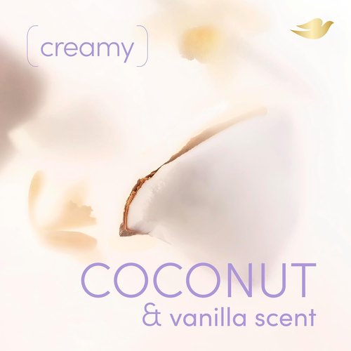 Dove Aluminum-Free Whole Body Deodorant - Coconut & Vanilla | 72-Hour Odor Control, 4 oz