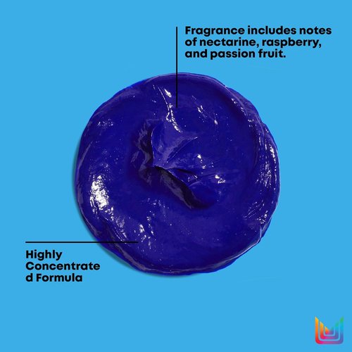 Matrix Brass Off Blue Hair Mask - Neutralizes Brassy Tones for Color-Treated Brunettes & Dark Blondes