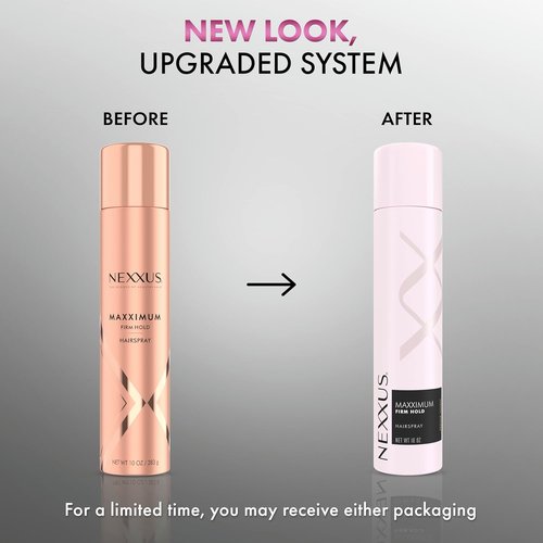 Nexxus Maxximum Finish Firm Hold Hairspray - STYLEPROTECT Technology | 10 oz