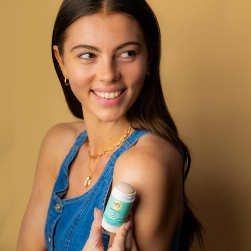 CoTZ Mineral Sunscreen Stick SPF 45 - Water Resistant Zinc Oxide Formula | Broad Spectrum Protection | 1 oz / 30 g