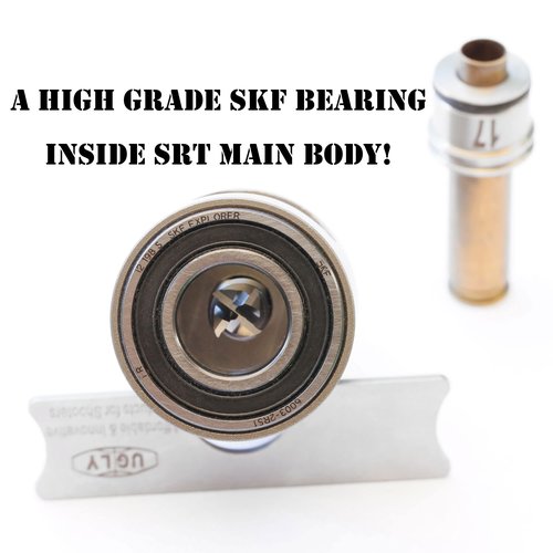 Deraco Engineering Ugly SRT Shoulder Referenced Brass Case Trimmer - Simple, Precise, and Fast (NO.33 Collet ONLY (7mm REM SAUM))