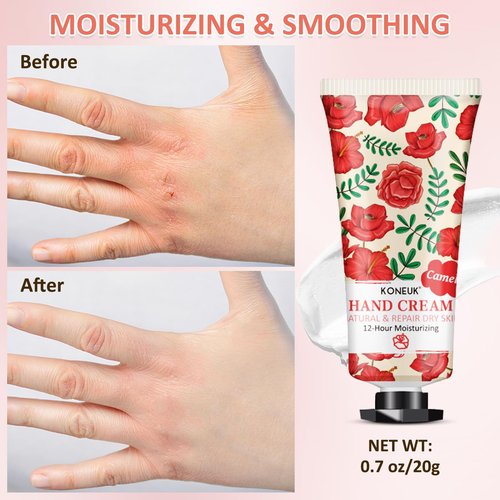 KONEUK 80 Pack Hand Cream Set for Dry Cracked Hands, Bulk Hand Lotion Travel Size for Easter Basket Stuffers, Mini Hand Cream for Mothers Day Gifts, Birthday Gifts and Bridal Shower Gifts for Guests