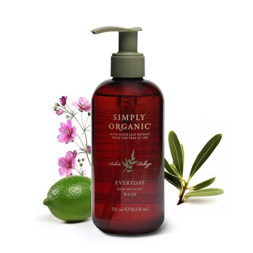 **Skiennix Hair & Scalp Wash Shampoo - All-Natural, Cruelty-Free Formula with Organic Sage & Lime | 251ml**