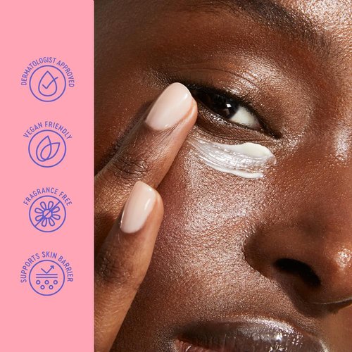 BYOMA Barrier Repair Eye Cream - Hydrating Eye Cream Increases Firmness + Elasticity - Strengthens Skin Barrier - .67 fl.oz
