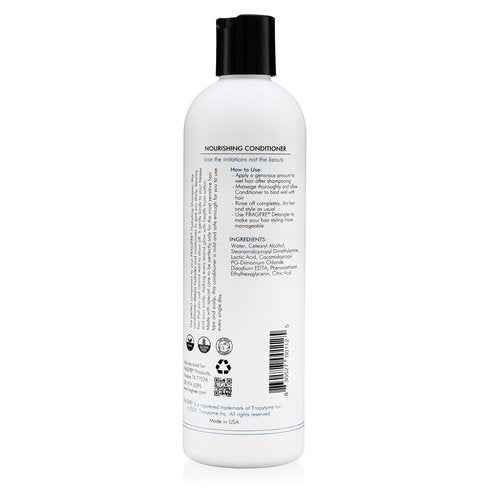 Regine Switzerland Fragrance-Free Conditioner - Hypoallergenic 12 oz for Sensitive Skin | Deep Conditioning for Normal, Treated, and Fragile Hair