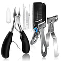 Werlla Werlla Toenail Clippers for Seniors Thick Toenails, Heavy Duty Toe Nail Clippers Adult Thick Nails Long Handle, Large Toenail Clippers for Thick Nails 8Pcs