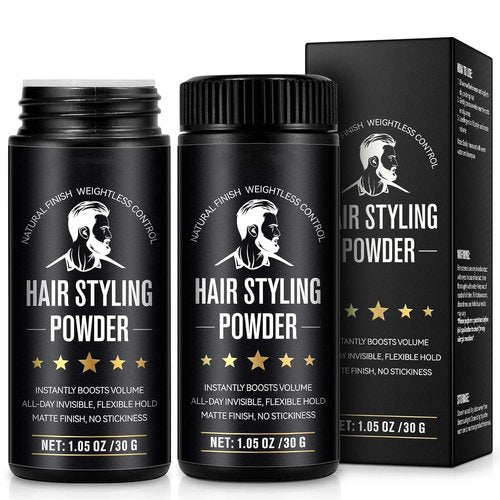 NIFEISHI Hair Styling Powder - Volumizing Texture Powder for All Hair Types | 2-Pack, 1.05oz Each