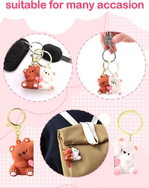 ChunlongFour Cute Keychain Gift for Boyfriend or Girlfriend | Perfect for Valentine's Day & Birthdays