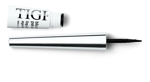 TIGI Cosmetics Black Patent Liquid Eyeliner - Long-Lasting, Smudge-Proof Formula | 0.08 Fl Oz
