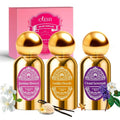 Regine Switzerland Body Spray Set - Travel Size Fragrance Mist Trio | Vanilla Woods, Cloud Serenade, Jasmine Breeze - 60ml Each