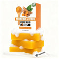Uselective 3 Pack Lemon & Turmeric Soap Bar for Dark Spots, Powered by Kojic Acid, Vitamin C - Deeply Moisturizing with Amino Acids & Shea Butter - SLS Free for Face/Body