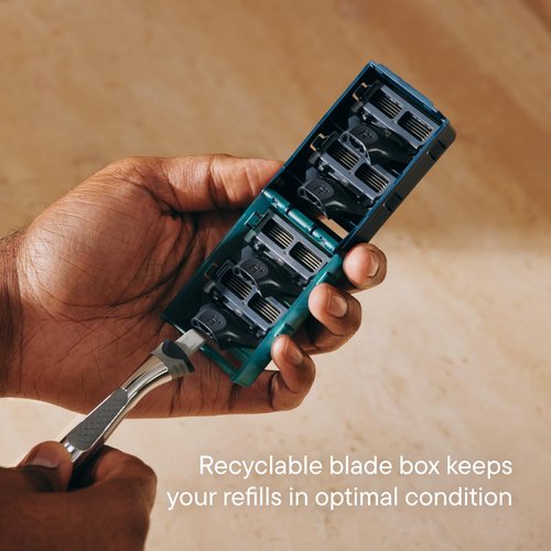 Harry's Original Razor Blades Refills - Razors for Men - German Engineered - 8 Count