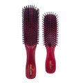 Phillips Brush Light Touch 6 Ruby Red Hair Brush and Petite-sized Combo Pack