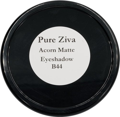 Pure Ziva Vegan Eyeshadow - Matte Mauve Brown Pressed Powder | Talc-Free & Cruelty-Free