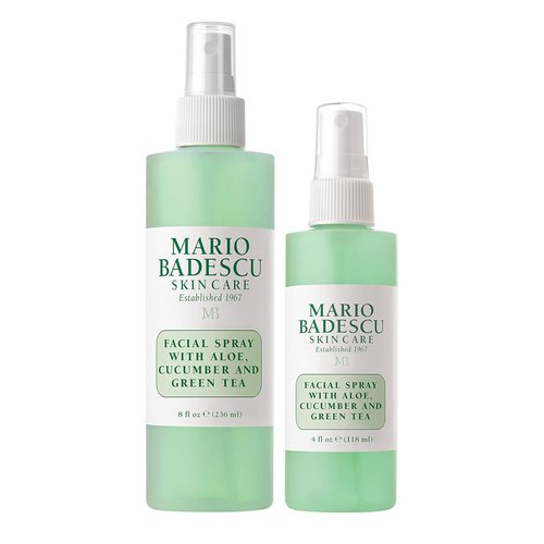 Mario Badescu Facial Spray - Hydrating Aloe, Cucumber & Green Tea Mist for All Skin Types