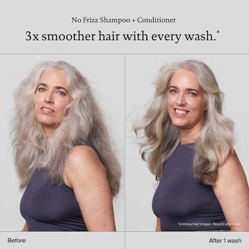 Living Proof No Frizz Shampoo - Control Frizz, Smooth & Protect from Humidity | Gentle for All Hair Types