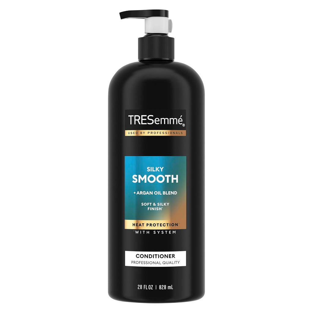 TRESemmé Silky & Smooth Conditioner - Anti-Frizz Formula with Pro Style Technology | 28 Fl Oz