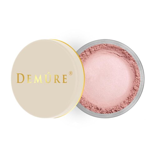 Demure Mineral Blush - Professional Grade Loose Powder Makeup | Hint of Pink, Cruelty-Free