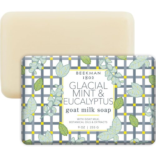 Beekman 1802 Glacial Mint & Eucalyptus Soap & Hand Wash Gift Set - Spa-Inspired Hydrating Duo (2 Count)