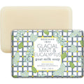 Beekman 1802 Goat Milk Body Soap Bar - Glacial Mint & Eucalyptus - Nourishes, Moisturizes & Hydrates - 100% Vegetable Soap with Lactic Acid - Good for Sensitive Skin - Cruelty Free - 9 oz