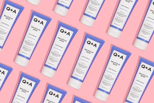 Q+A Salicylic Acid Daily Cleanser – Exfoliating Face Wash for Clear Skin, Targets Breakouts & Pore Congestion, Hydrating with Betaine & Allantoin, Vegan & Cruelty-Free, Made in UK, 125ml