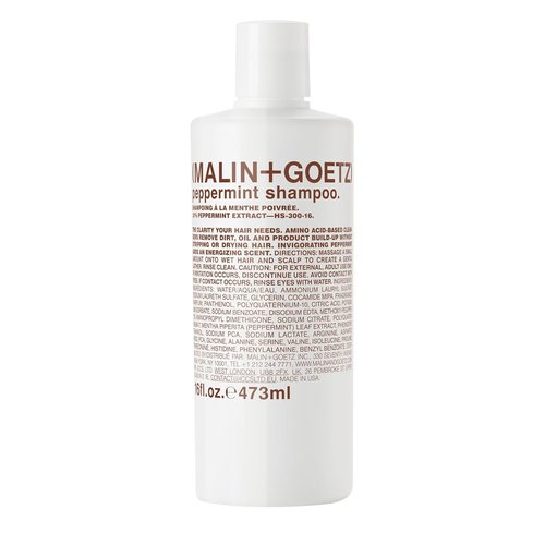 MALIN+GOETZ Shampoo - Hydrating Basil & Clarifying Peppermint | Daily Amino Acid Cleanser for All Hair Types | Vegan & Sulfate-Free