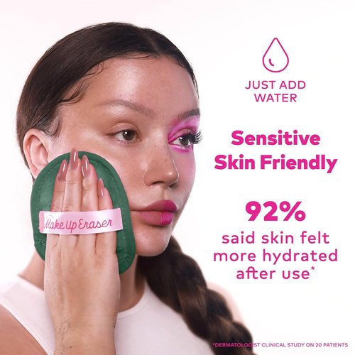 MakeUp Eraser - 7-Day Makeup Removal Set | Effortlessly Erase Waterproof Makeup With Just Water