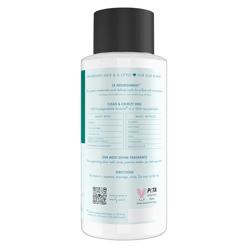 Love Beauty and Planet Conditioner - Vitamin E Coconut Milk & White Jasmine for Curly Hair | 13.5 oz, Sulfate-Free