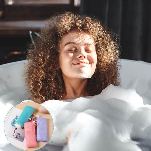 10Packs Exfoliating Mesh Soap Bag Mesh Saver Pouch Bubble Foaming Nets Pocket Drawstring Foaming Net Soap Bag for Shower Body Facial Cleaning Tool Random Color