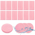240 Pieces Facial Sponge Compressed,Professional Makeup Removal Sponge Pad,Round Face Cleaning Sponge for Spa,Exfoliating,Mask