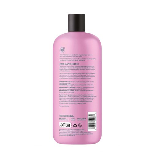ATTITUDE Foaming Hand Soap - Natural & Plant-Based, EWG Verified, Coconut & Wildberries Scent | 30 Fl Oz