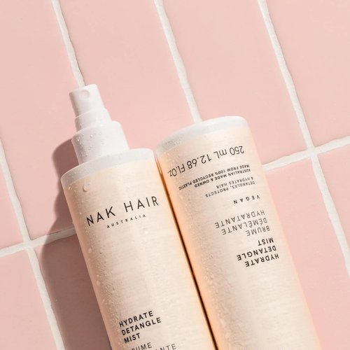 NAK Hair Hydrate Detangle Mist 250ml - Leave-In Hair Conditioner Spray
