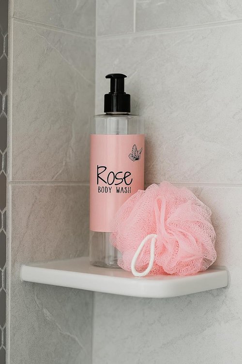 ROSE Natural Body Wash - Sulfate & Dye Free | Hydrating Formula for Dry, Sensitive Skin - 16oz